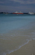 beach cruise ship 1980s 1990s A4 Photo Print