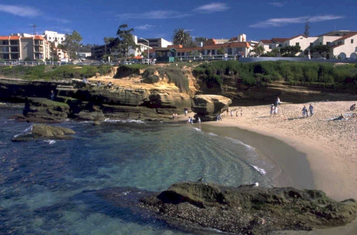 beach la jolla 1980s 1990s A4 Photo Print