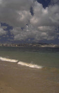 beach landscape sea 1980s 1990s A4 Photo Print