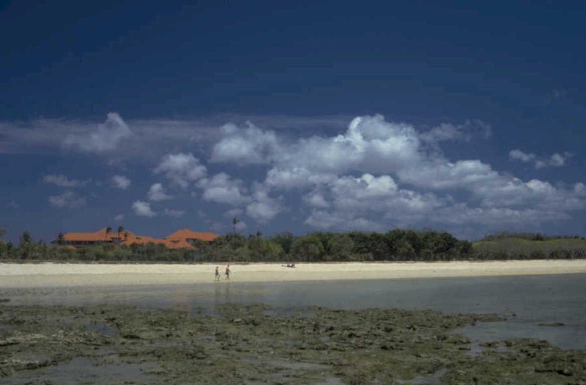 beach landscape tide 1980s 1990s A4 Photo Print