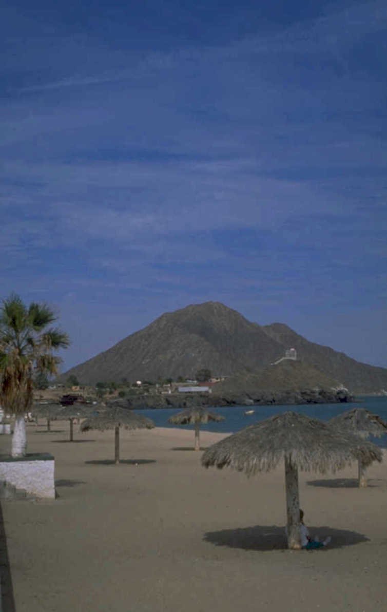 beach roque agulo 1980s 1990s A4 Photo Print