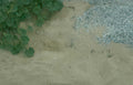 beach sand rocks Vintage A4 Photo Print