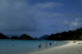 beach sand sky 1980s 1990s A4 Photo Print