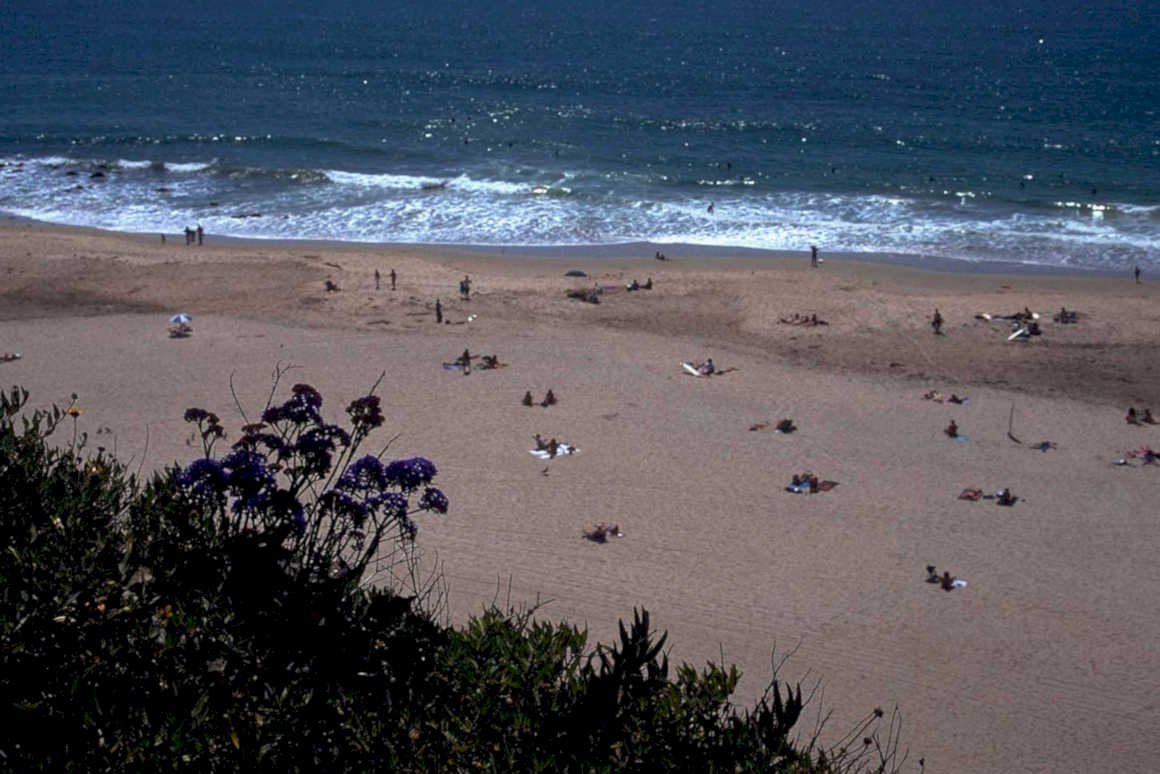 beach scene california1980s 1990s A4 Photo Print 43