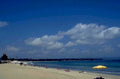 beach scene tropical 1980s 1990s A4 Photo Print