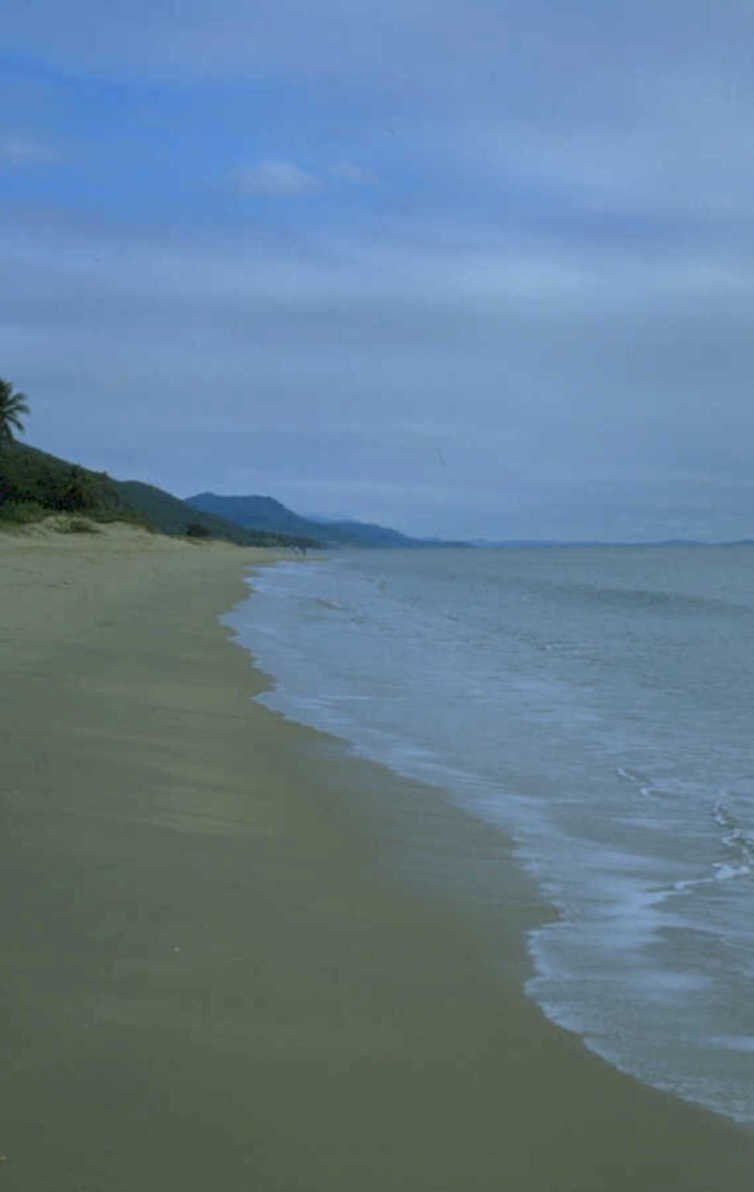 beach sky mountains 1980s 1990s A4 Photo Print 42