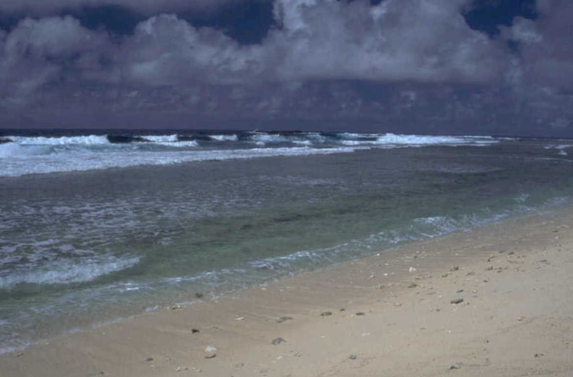beach sky waves 1980s 1990s A4 Photo Print 42