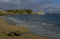 beach sunset maui 1980s 1990s A4 Photo Print