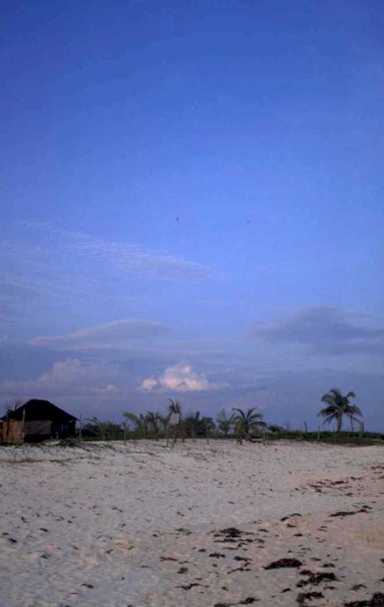 beach sunset tanzania 1980s 1990s A4 Photo Print