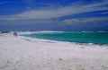 beach turquoise shore1980s 1990s A4 Photo Print