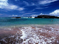 beach turquoise waves1980s 1990s A4 Photo Print