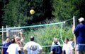 beach volleyball game Vintage A4 Photo Print
