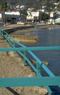 beachfront promenade san 1980s 1990s A4 Photo Print