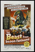 beast from 20000 fathoms 02 film star poster A4 Photo Print