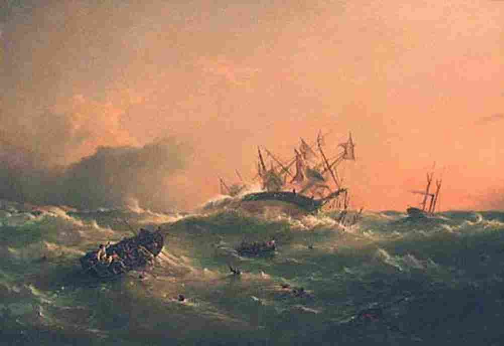 beechey HMS Orpheus Art A4 Photo Print