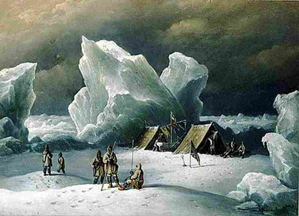 beechey capt markhams most northerly encampment 1 Art A4 Photo Print