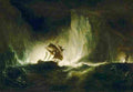 beechey hms erebus passing through bergs Art A4 Photo Print