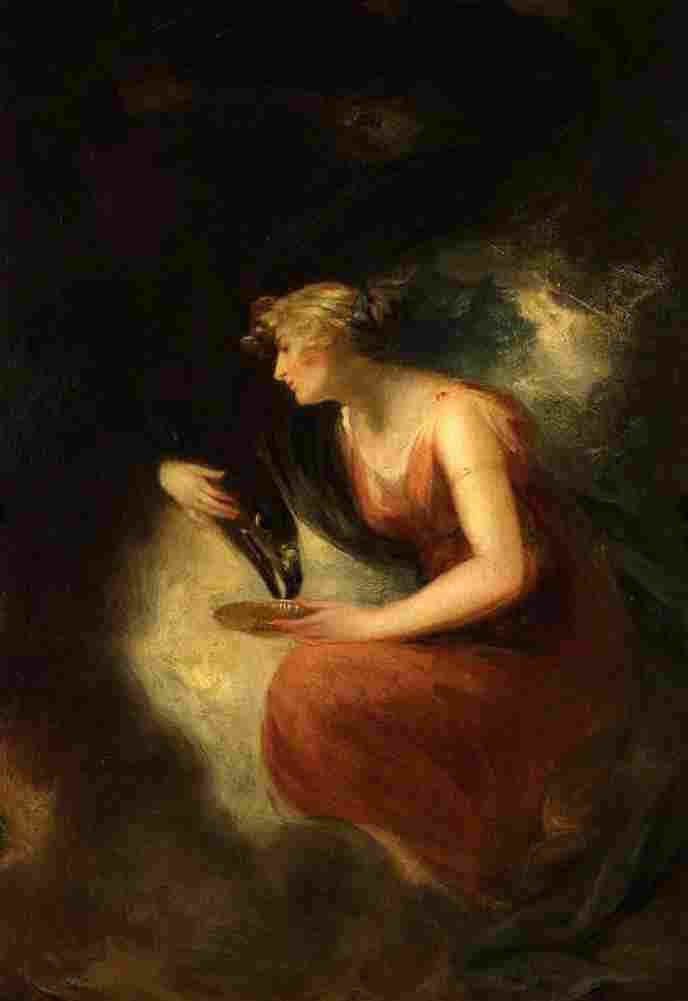 beechey william hebe feeding jupiter s eagle Art A4 Photo Print