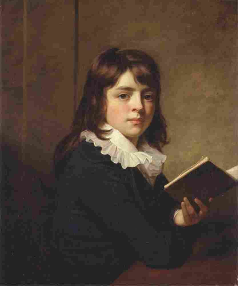 beechey william portrait of a boy Art A4 Photo Print