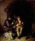 bega The Blind Fiddler Art A4 Photo Print