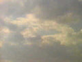 beige clouds sky1980s 1990s A4 Photo Print