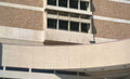 beige concrete building Vintage A4 Photo Print