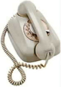 beige retro telephone1980s 1990s A4 Photo Print