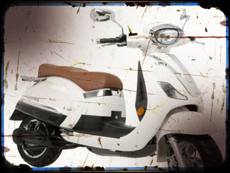 bel air lithium A4 Photo Print Motorbike Vintage Aged