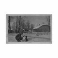 belarus coloshin german soldier and dog puppy Vintage A4 Photo Print