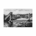 belarus grodno the destroyed bridge world war one j z Vintage A4 Photo Print