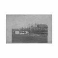 belarus pruzhany pruzana bridge during world war one Vintage A4 Photo Print