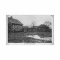 belarus village street during world war one Vintage A4 Photo Print