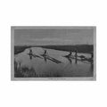 belarus world war one rafting on the yaselda jassiolda river Vintage A4 Photo Print