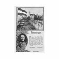 belgie antwerpen de duitse generaal hans von beseler Vintage A4 Photo Print