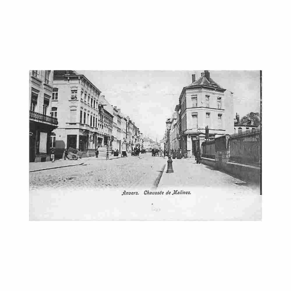 belgie antwerpen mechelseweg Vintage A4 Photo Print