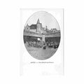 belgie antwerpen oude vismarkt Vintage A4 Photo Print