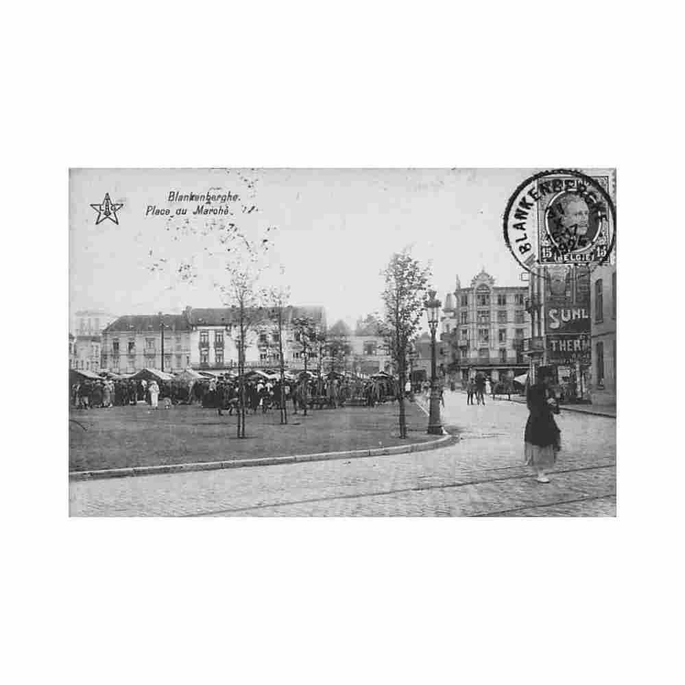 belgie blankenberge w vl marktplaats Vintage A4 Photo Print