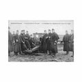 belgie brasschaat polygoon verloop van de schietschool 1908 de onderofficieren van het 3e regiment en het snelvuurkanon Vintage A4 Photo Print