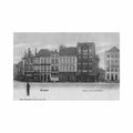 belgie brugge w vl huizen op het centrale plein uitg nels se Vintage A4 Photo Print