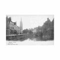 belgie brugge w vl le dyver uitg albert sugg serie 11 n 46 Vintage A4 Photo Print