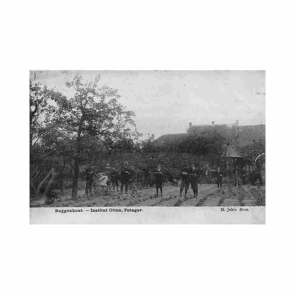 belgie buggenhout o vl otten instituut de moestuin Vintage A4 Photo Print
