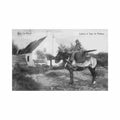 belgie de panne w vl hut en visser Vintage A4 Photo Print