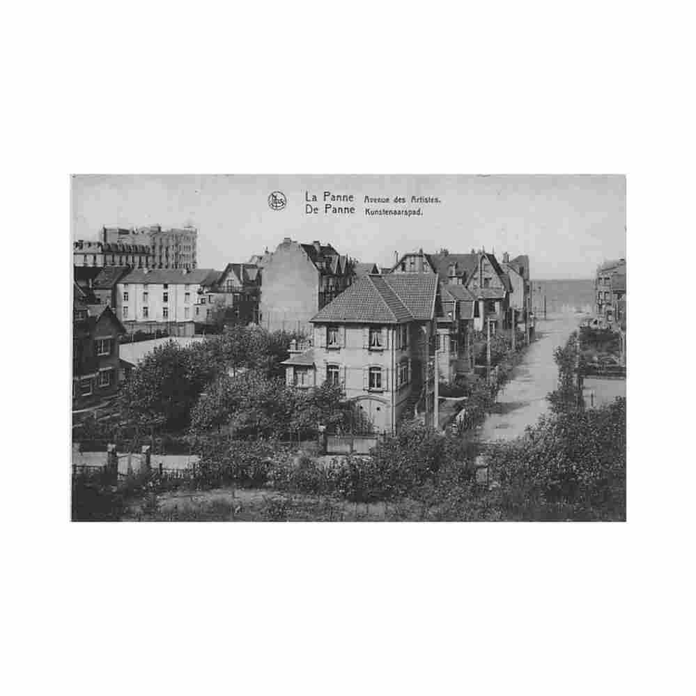 belgie de panne w vl kunstenaarspad uitg thill Vintage A4 Photo Print