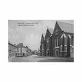belgie geluwe w vl voorgevel der kerke Vintage A4 Photo Print