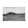 belgie genk limb koolmijnen van winterslag panoramazicht en passerel Vintage A4 Photo Print