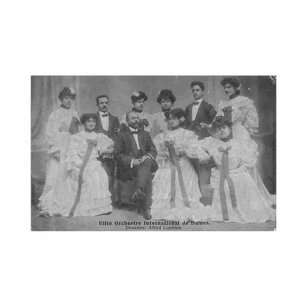 belgie gent o vl elite internationaal damesorkest Vintage A4 Photo Print