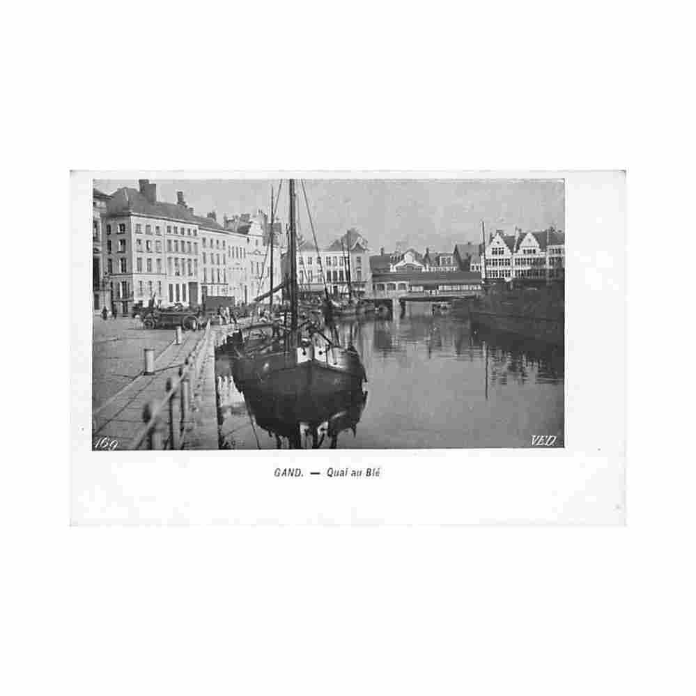 belgie gent o vl korenlei Vintage A4 Photo Print