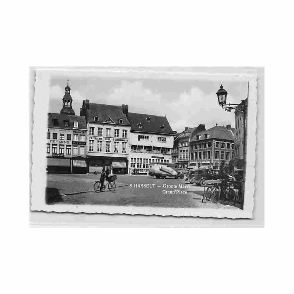 belgie hasselt limb groote markt Vintage A4 Photo Print