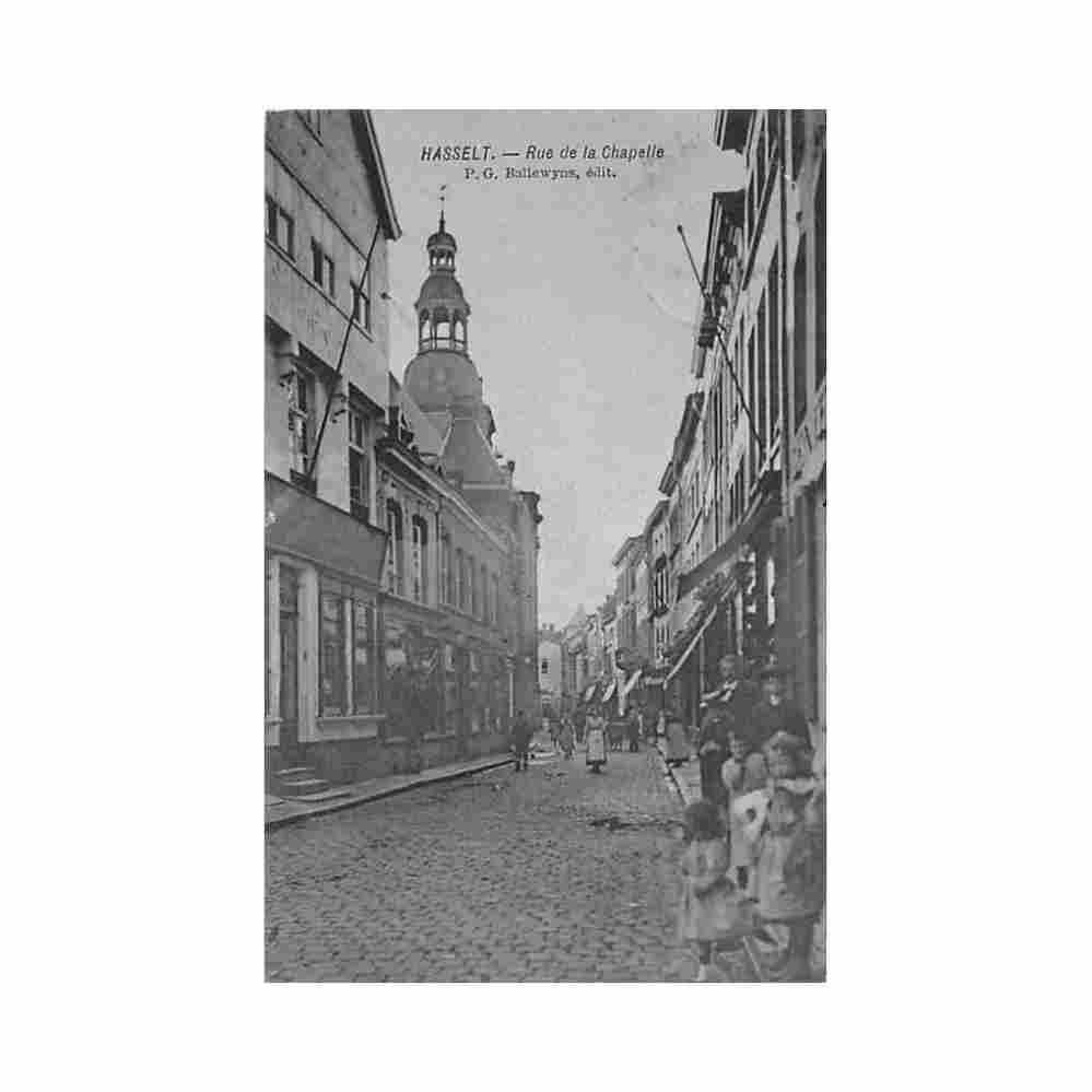 belgie hasselt limb kapelstraat Vintage A4 Photo Print
