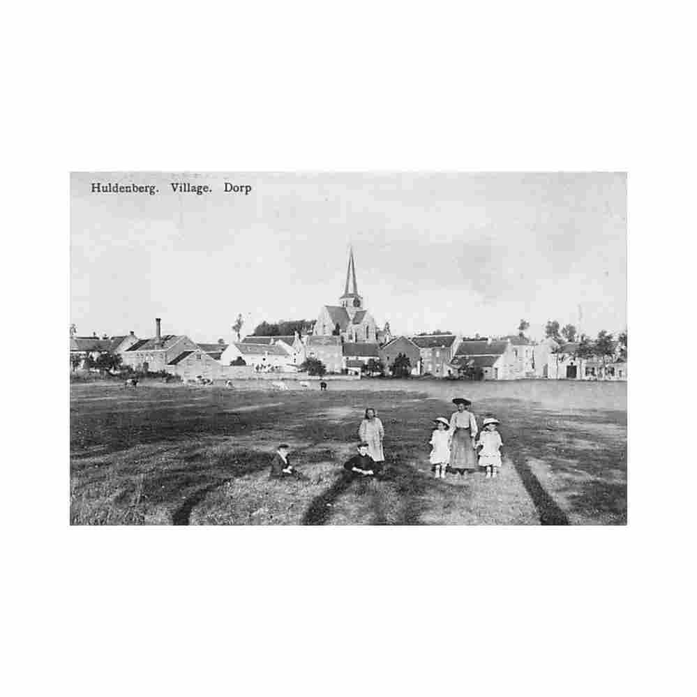 belgie huldenberg vl br dorp Vintage A4 Photo Print